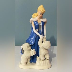 Original Department 56 Snowbabies Under The Midnight Moon with Barbie